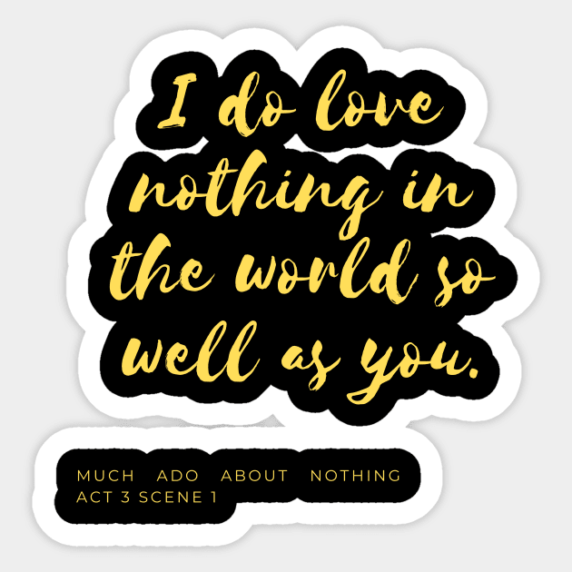 I Do Love (yellow) Sticker by Fantastic Store